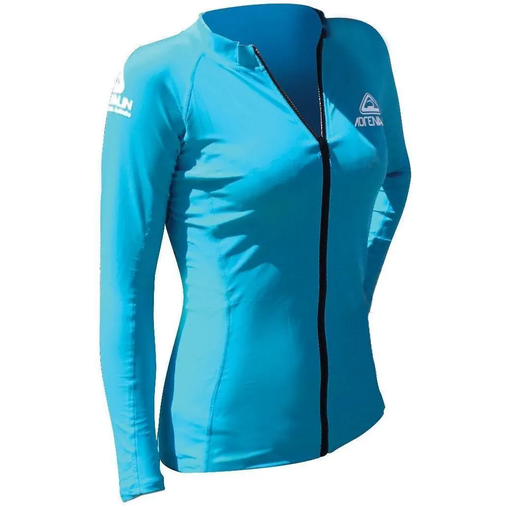 42217319   ~ RASH LADY ZIP AQ LONG SLEEVE