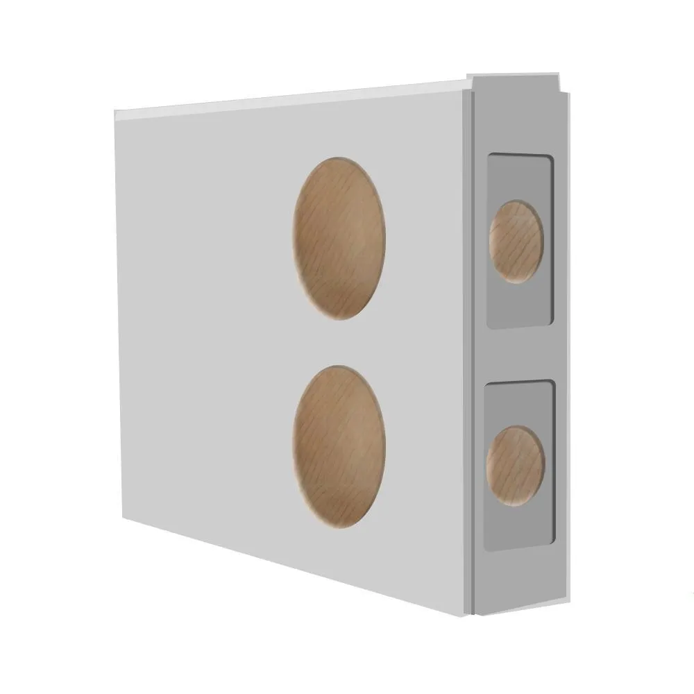 52 in. x 80 in. 1/2 Lite Blakely Primed Steel Prehung Left-Hand Inswing Front Door with Right-Hand Sidelite