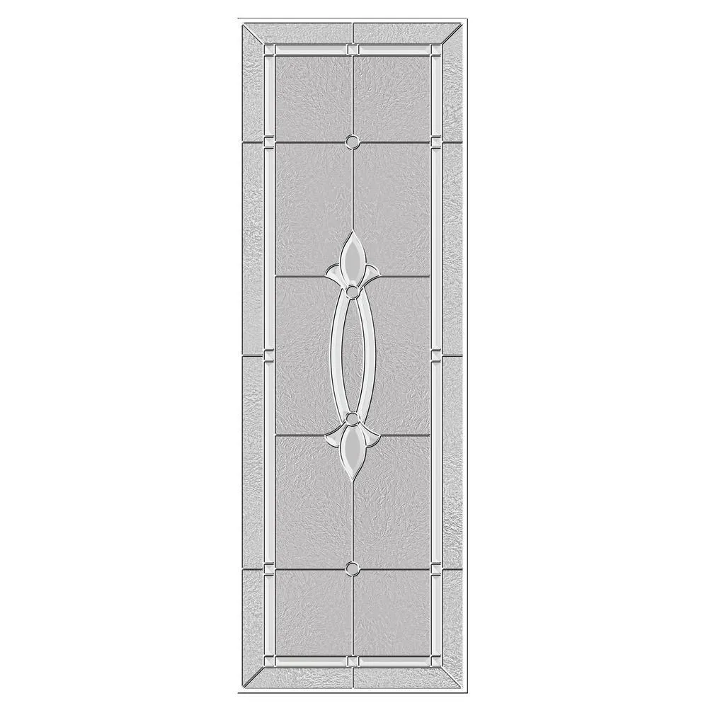 66 in. x 80 in. Full Lite Blakely Primed Steel Prehung Right-Hand Inswing Front Door with Sidelites