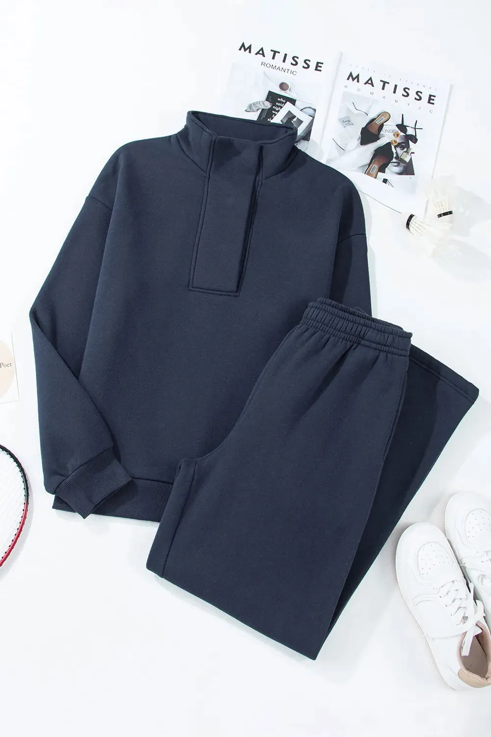 Active Set: Half Snap Top and Pants