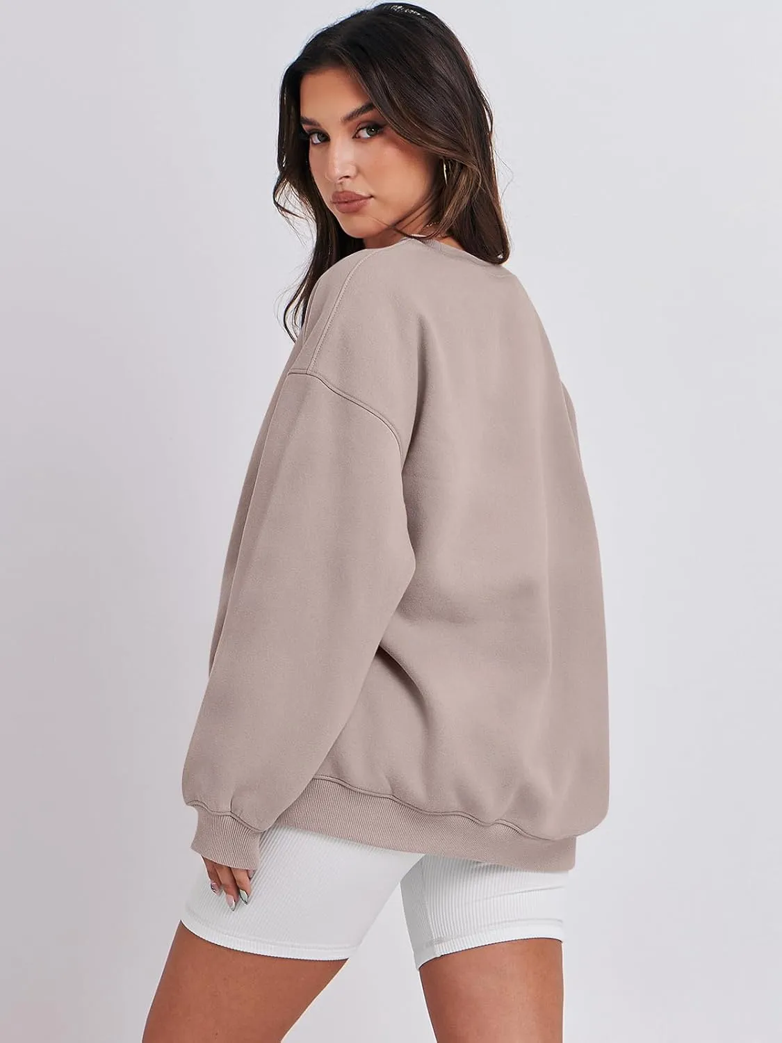 ANRABESS Oversized Sweatshirt for Women Crewneck Y2K Hoodies Fleece Casual Comfy Pullover Top Fall Outfits Clothes 2025