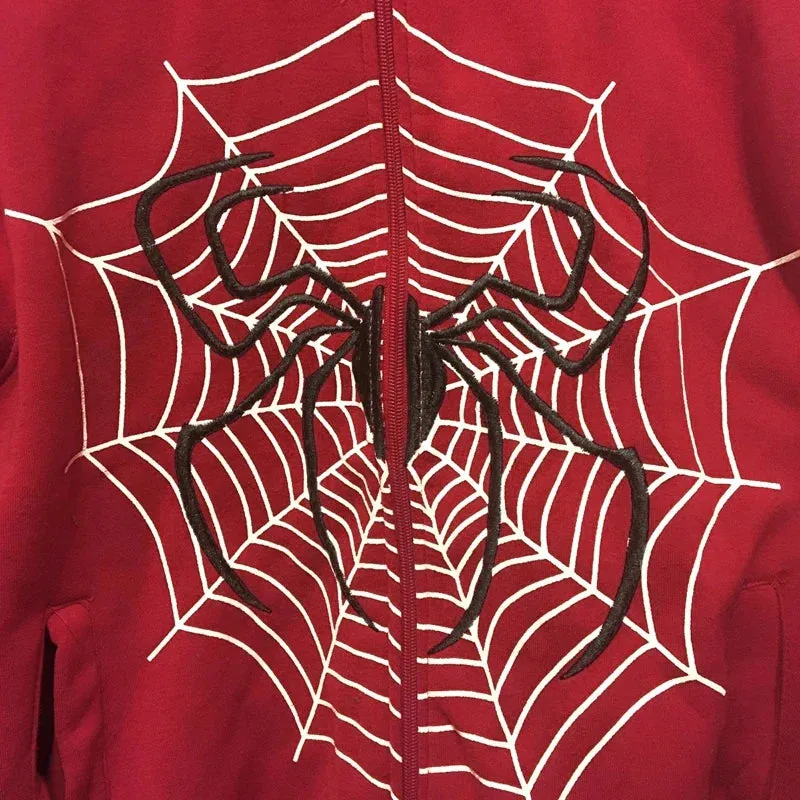 Back To School Joskaa 2000s Retro Mall Goth Aesthetics Sweatshirt Graphic Print Full Zip Hoodie Autumn Full Sleeve Loose Jackets Coats Y2K Streetwear