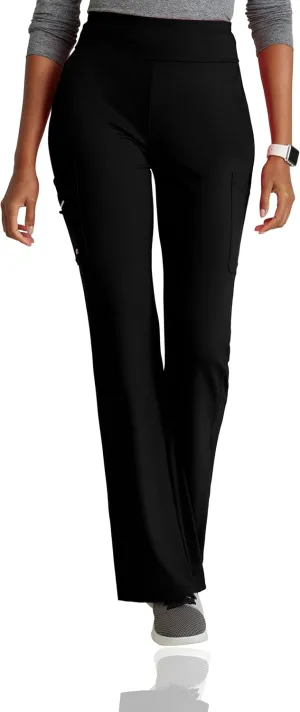 BARCO One Performance Knit Sprint Pant for Women - Yoga Style Stretchy Waistband with Fit and Flare Leg