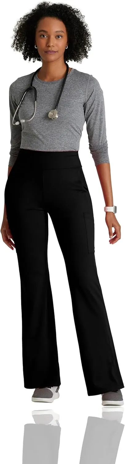 BARCO One Performance Knit Sprint Pant for Women - Yoga Style Stretchy Waistband with Fit and Flare Leg