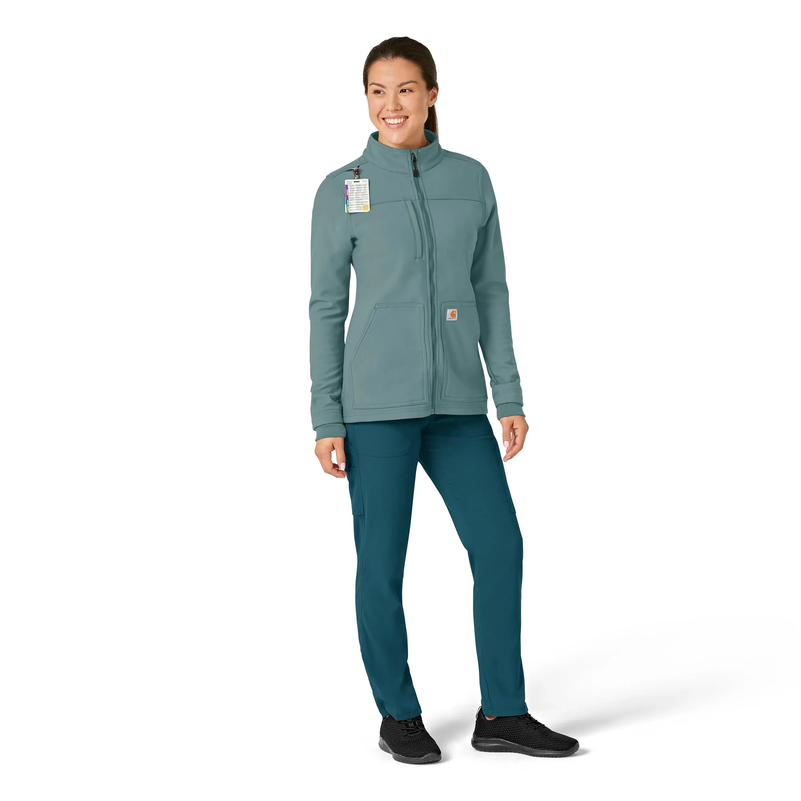 Carhartt Rugged Flex Women's Bonded Fleece Jacket - Summer Blue