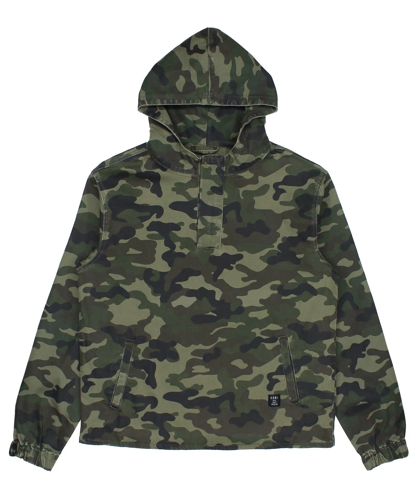 CSBL All Day Denim Half Zip Hoody
