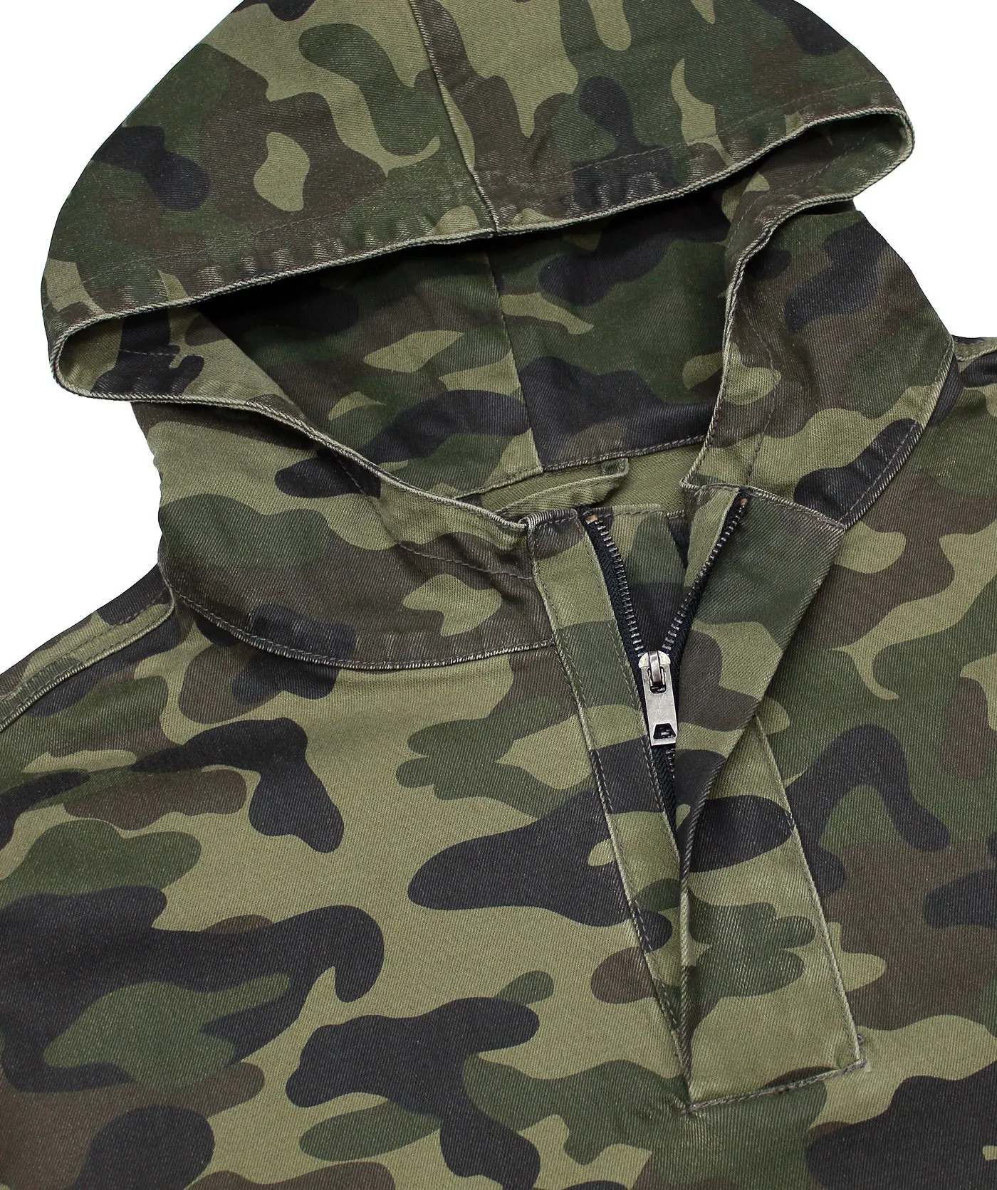 CSBL All Day Denim Half Zip Hoody