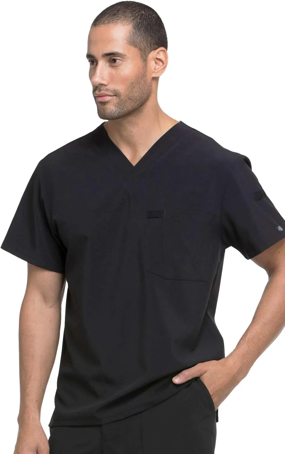 Dickies EDS Essentials Men Scrubs Top Tuckable V-Neck DK635