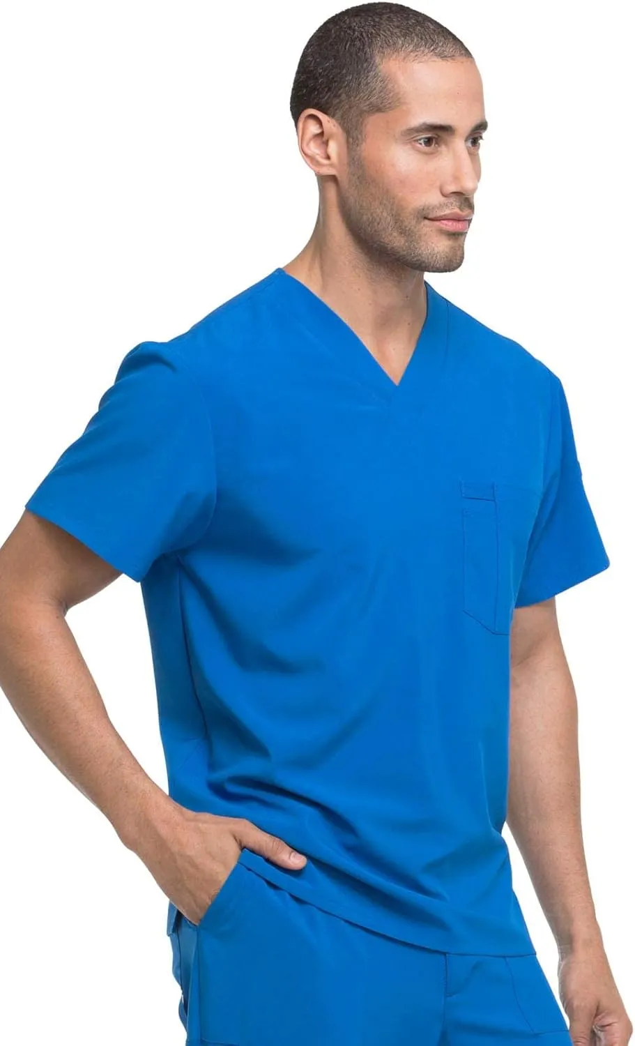 Dickies EDS Essentials Men Scrubs Top Tuckable V-Neck DK635