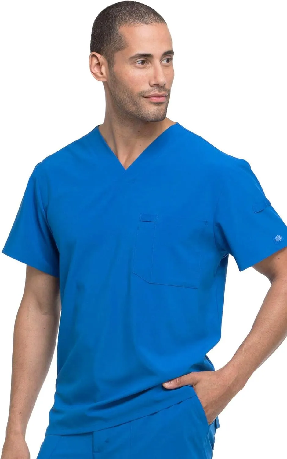 Dickies EDS Essentials Men Scrubs Top Tuckable V-Neck DK635