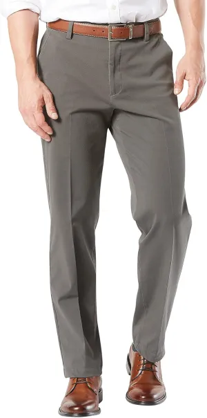 Dockers Men's Classic Fit Workday Khaki Smart 360 Flex Pants (Standard and Big & Tall), Storm Grey, 38W x 34L