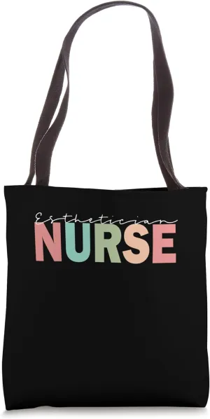 Esthetician Nurse, Matching Esthetician Doctor and Nursing Tote Bag