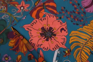 Fantasy Land Aqua - Liberty Tana Lawn