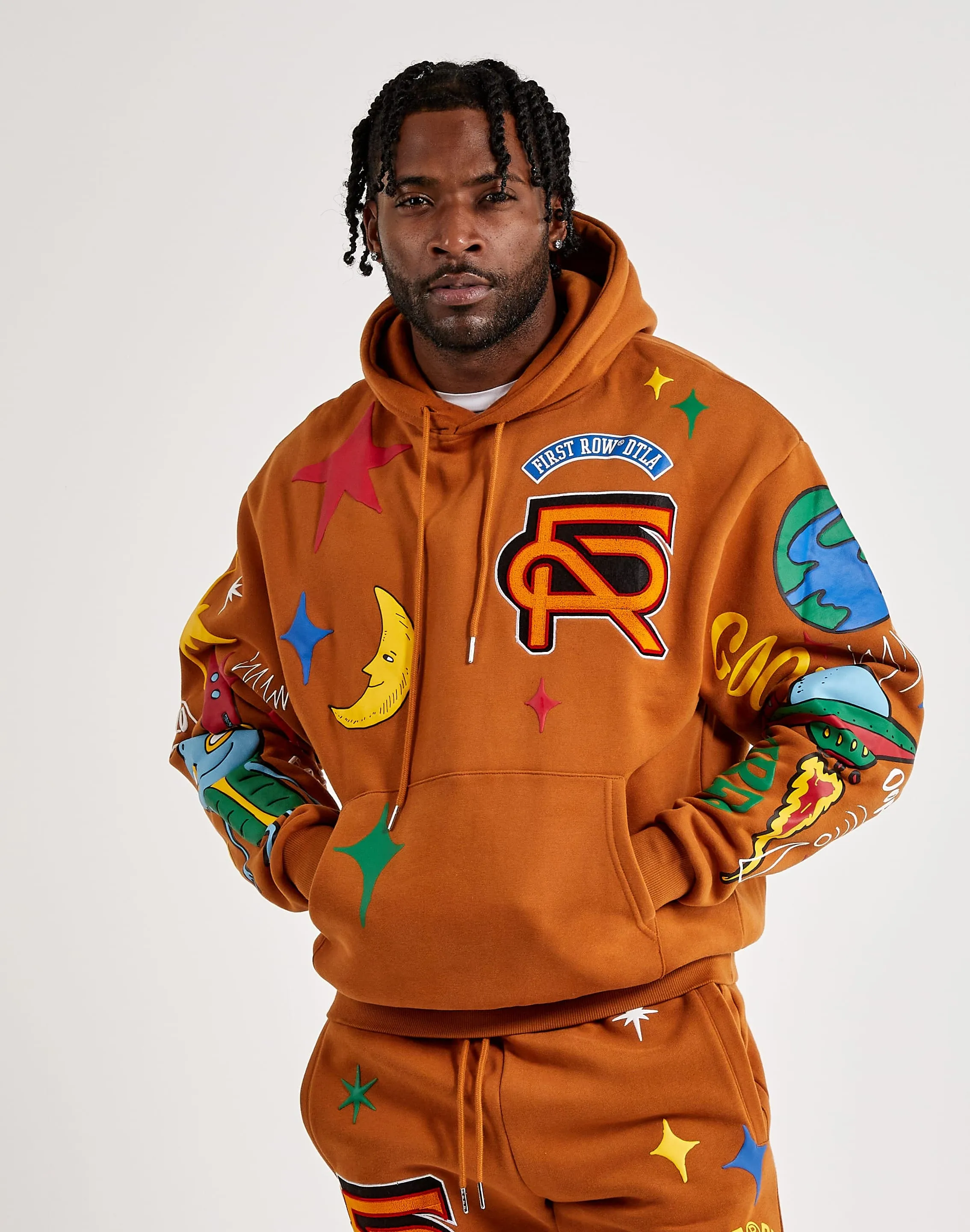 First Row Aliens Fleece Hoodie