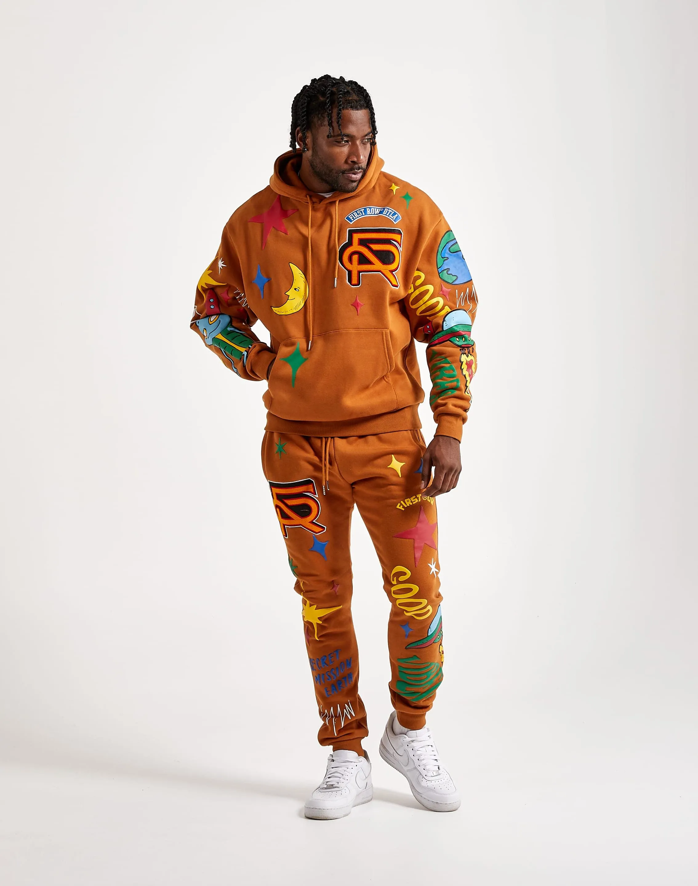 First Row Aliens Fleece Hoodie