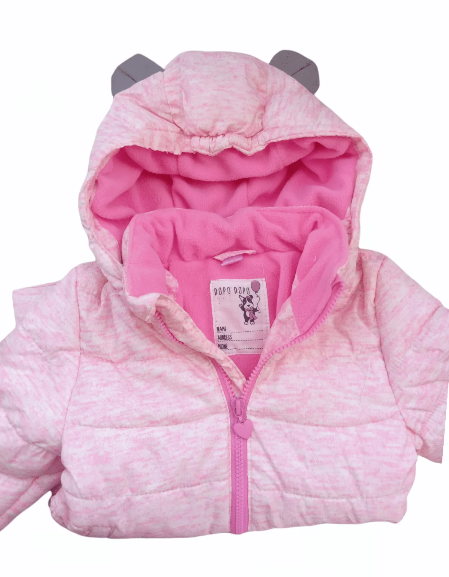 Girls Pink Coat