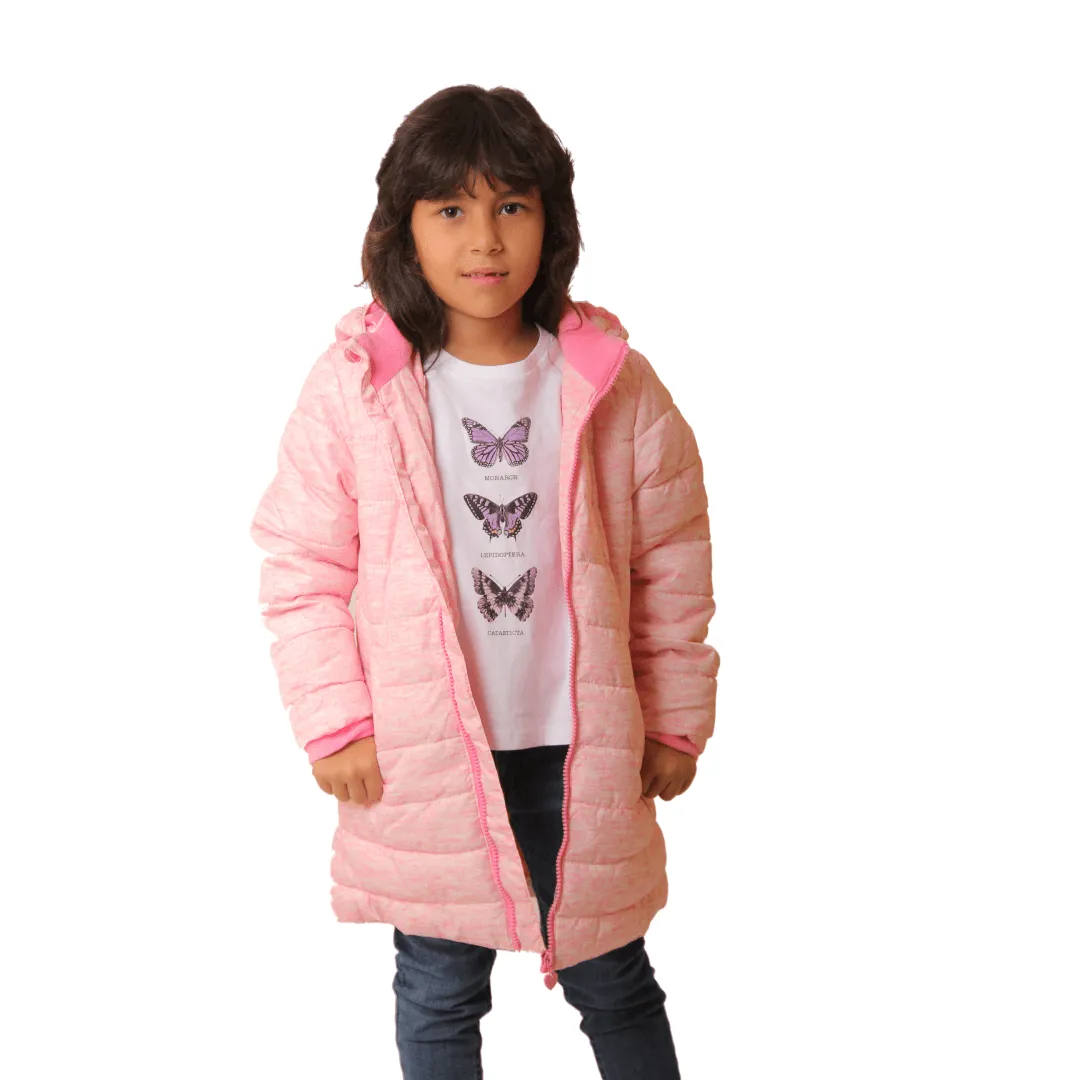 Girls Pink Coat