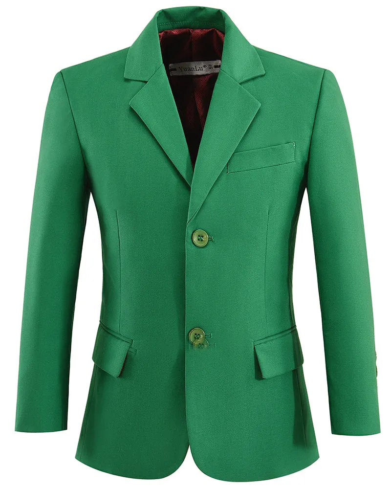 Green Boys Formal Blazer, Sale School Jacket