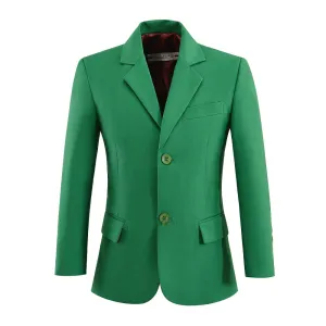 Green Boys Formal Blazer, Sale School Jacket