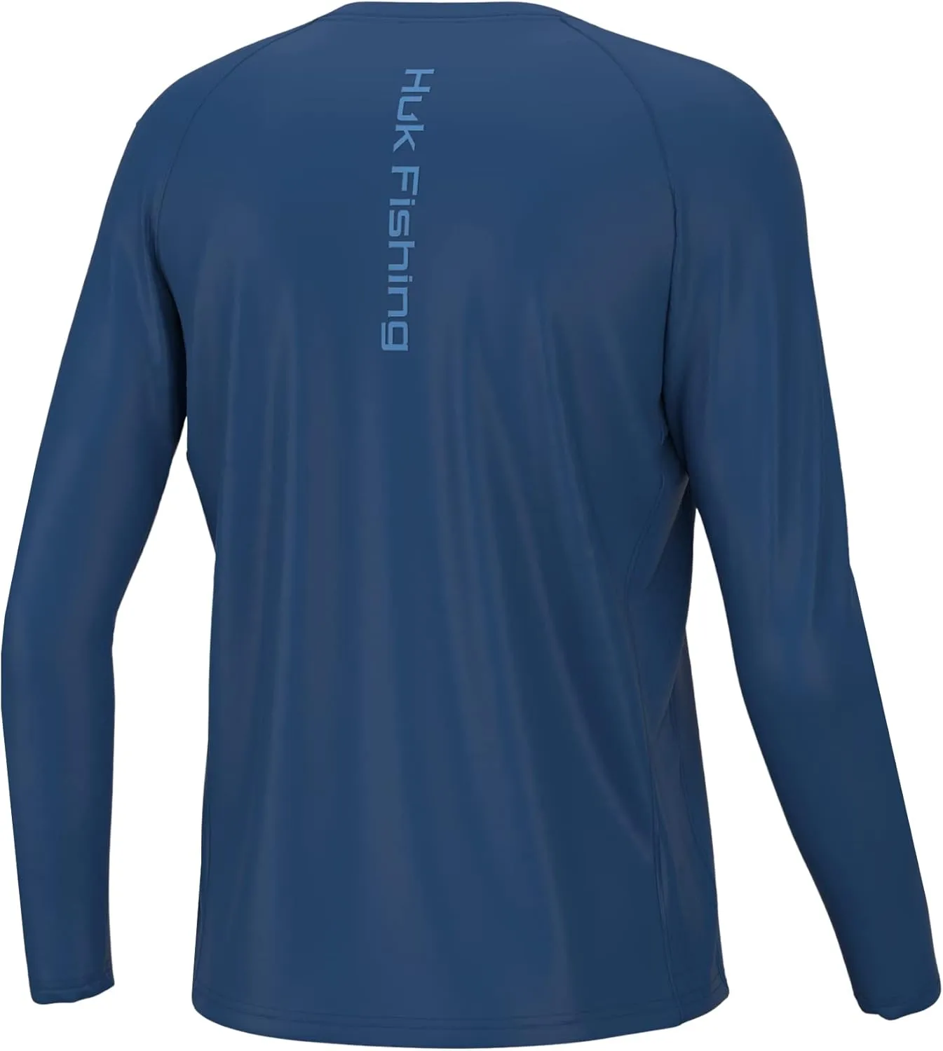 HUK Boy's Pursuit Solid Long Sleeve, Fishing Shirt for Kids