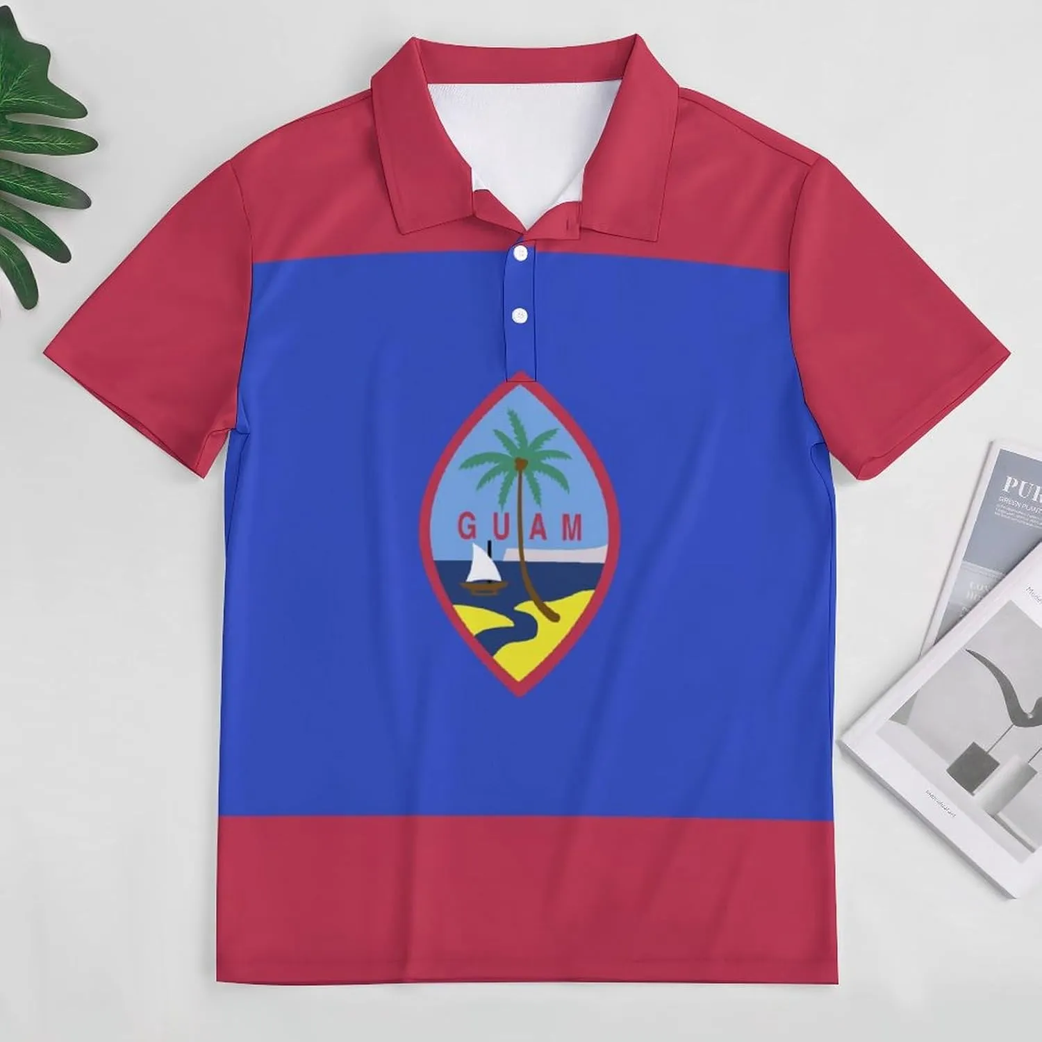 Iceland Flag Polo-Shirts for Women,V-Neck Soft Tops for Women,Summer Collar Tops Short Sleeve Work Blouses