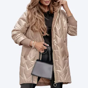Isabelle - Quilted Jacket with Hood