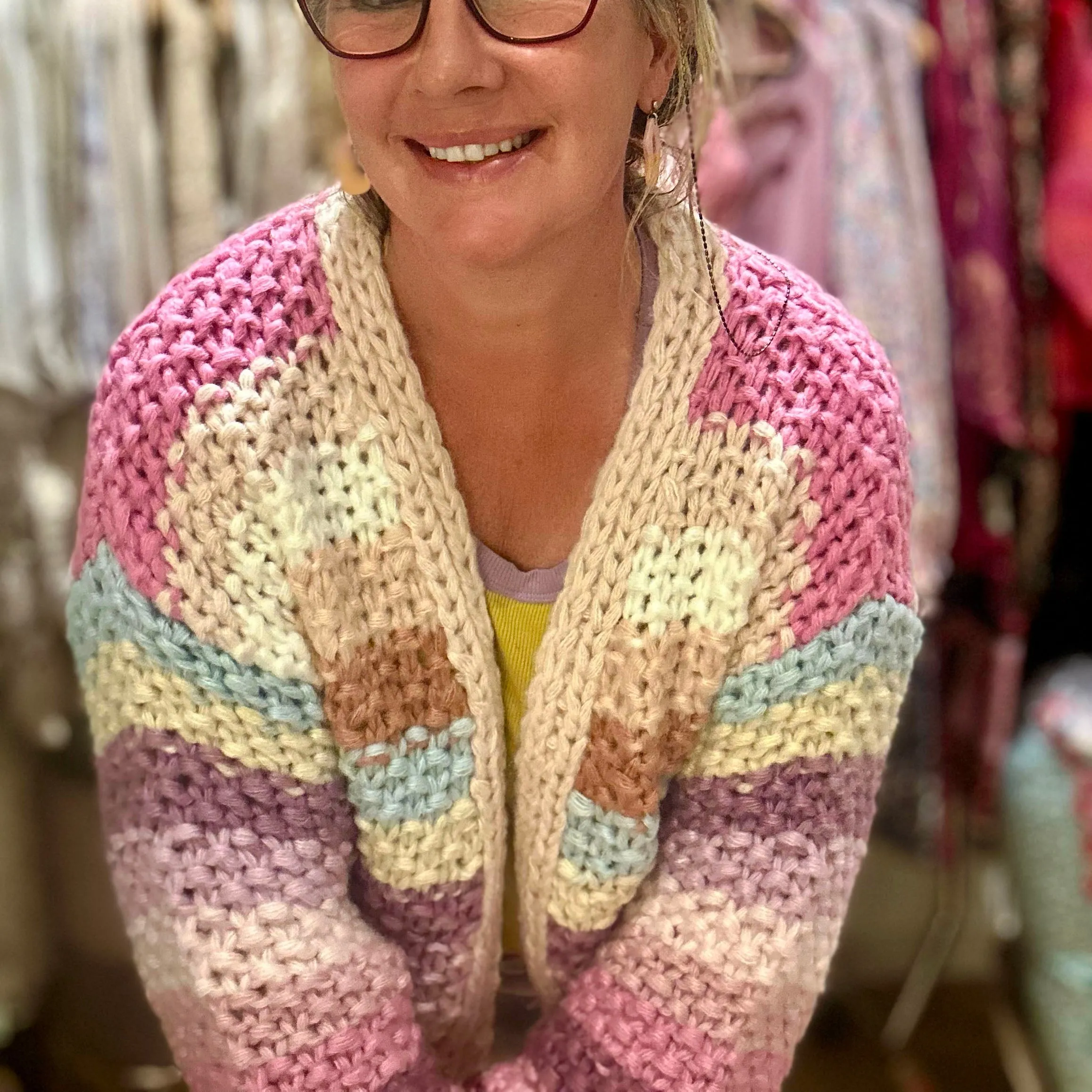 Jollie Chunky Knit Cardie