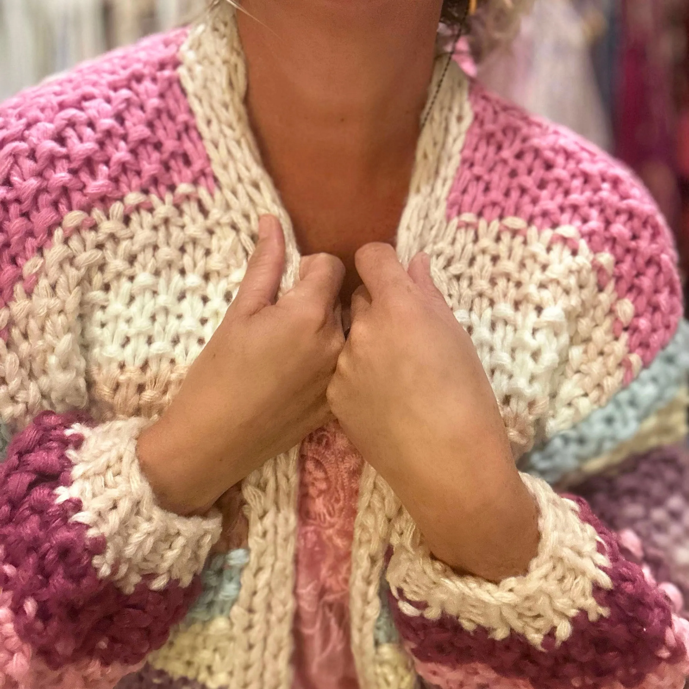 Jollie Chunky Knit Cardie