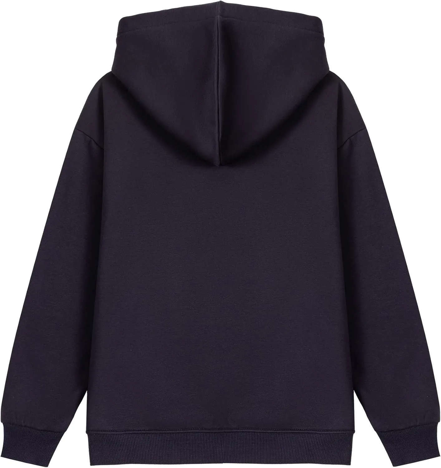 KIDNATION Kids Zip Up Hoodies Soft Fleece Hoodie Antistatic Fabric Hooded Sweatshirt with Pocket for Boys or Girls 4-14 Years
