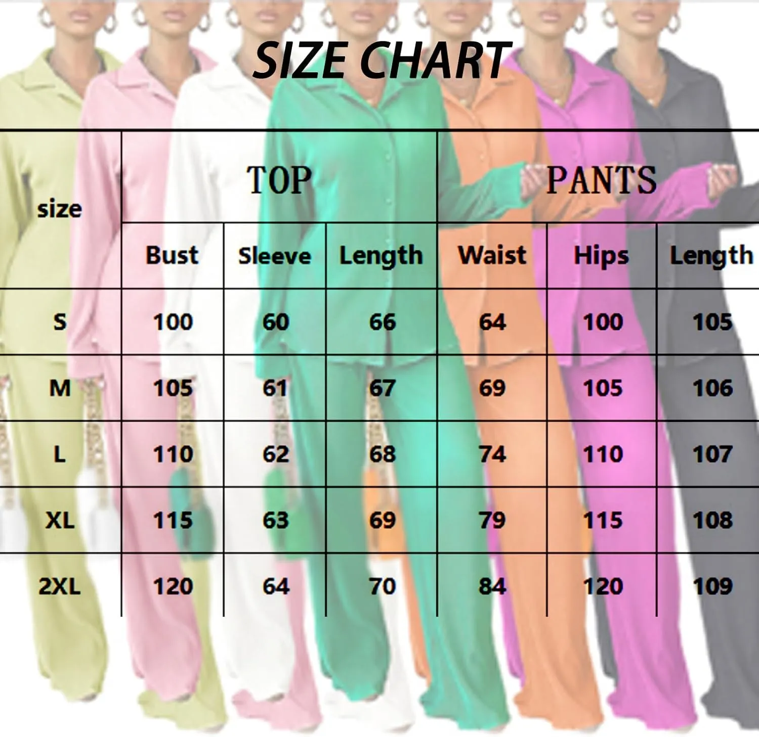 Long Sleeve Button Blouse Top Wide Leg Loose Streetwear Loungewear 2 Piece Outfit for Women Flare Pleated Pants Sets