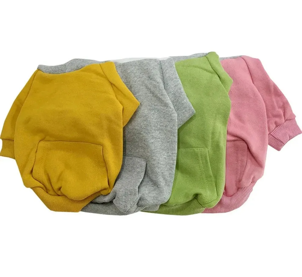 Matching Family Clothes For Pet And Owner Two-Tone Hoodies