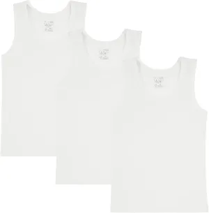 Men's Undershirts Bamboo Rayon Comfort Shirts Moisture-Wicking Tank Tops 3 Pack