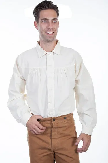 Men's Western Shirt Collection: Scully Rangewear Double Button Placket