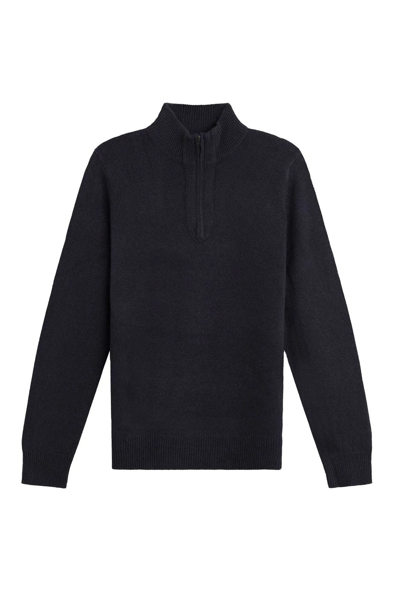 MICK QUARTER-ZIP CASHMERE SWEATER