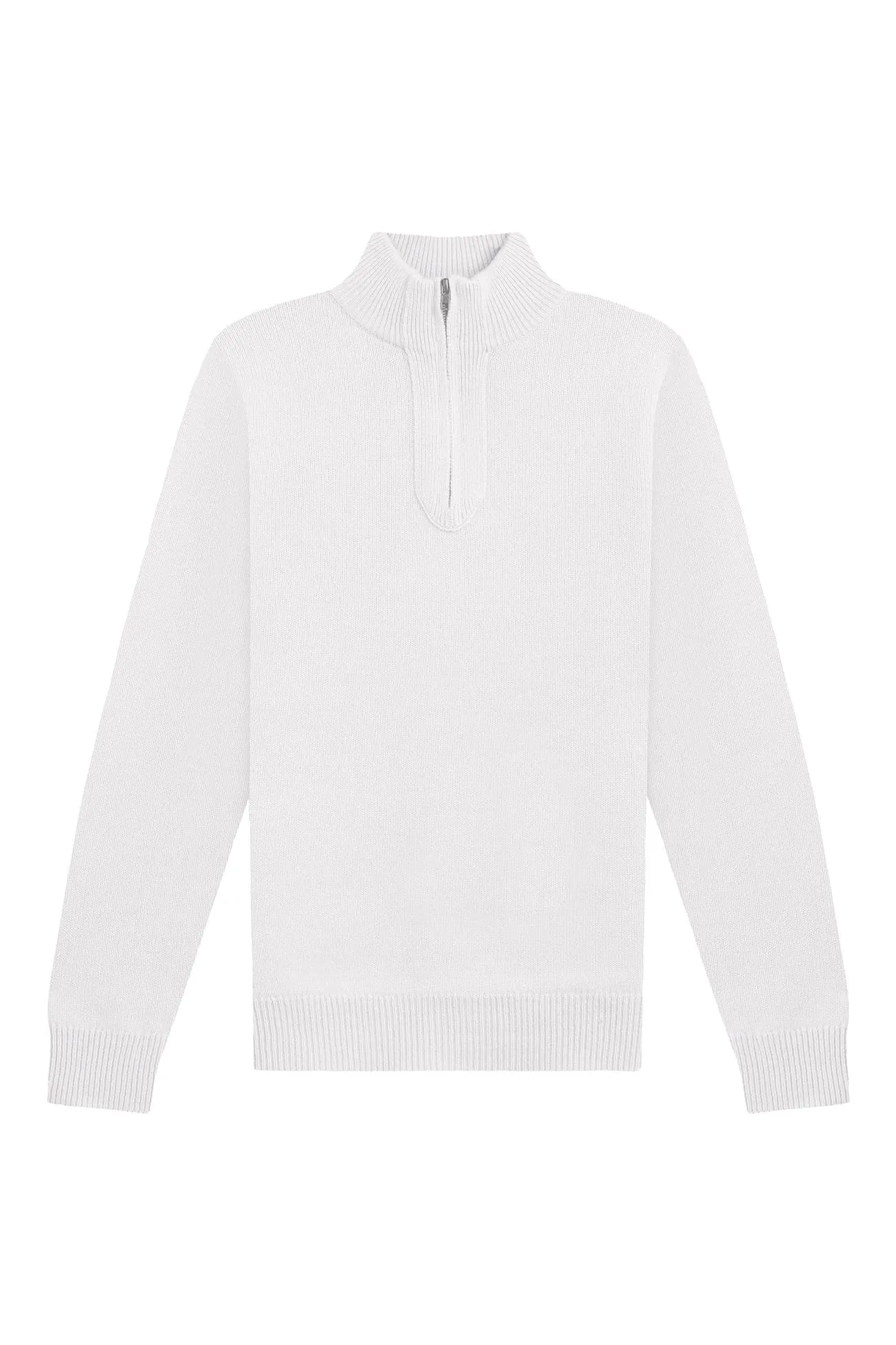 MICK QUARTER-ZIP CASHMERE SWEATER