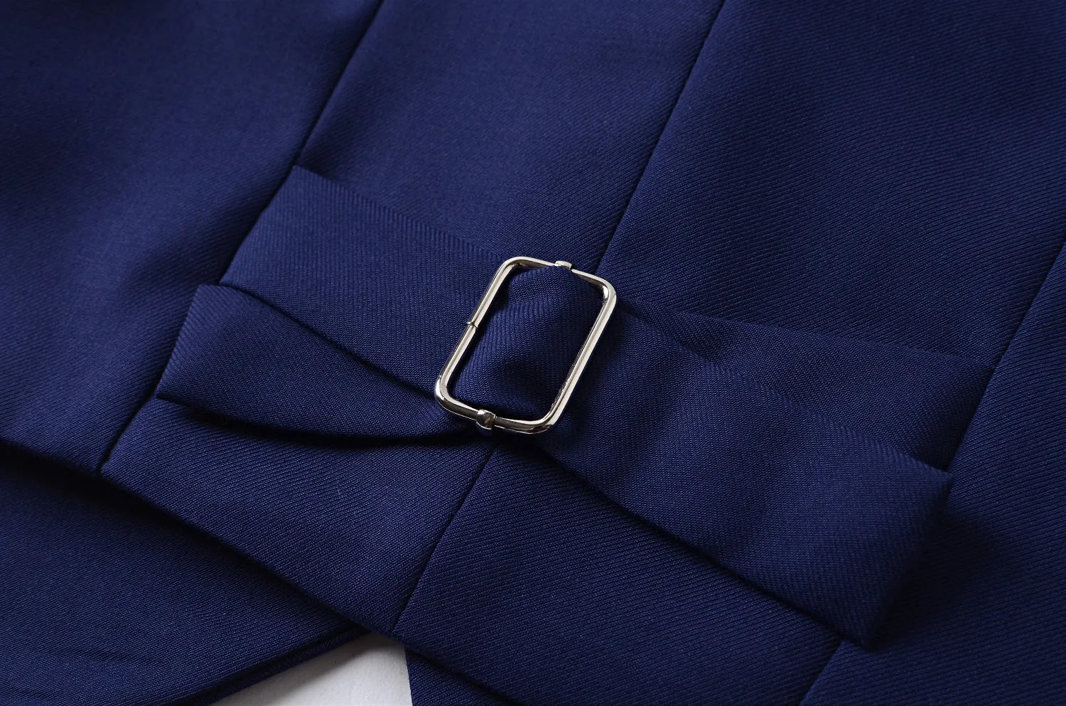 Navy Fit Slim 4 Piece Boy's Formal Suits With Vest Pants Shirt Tie