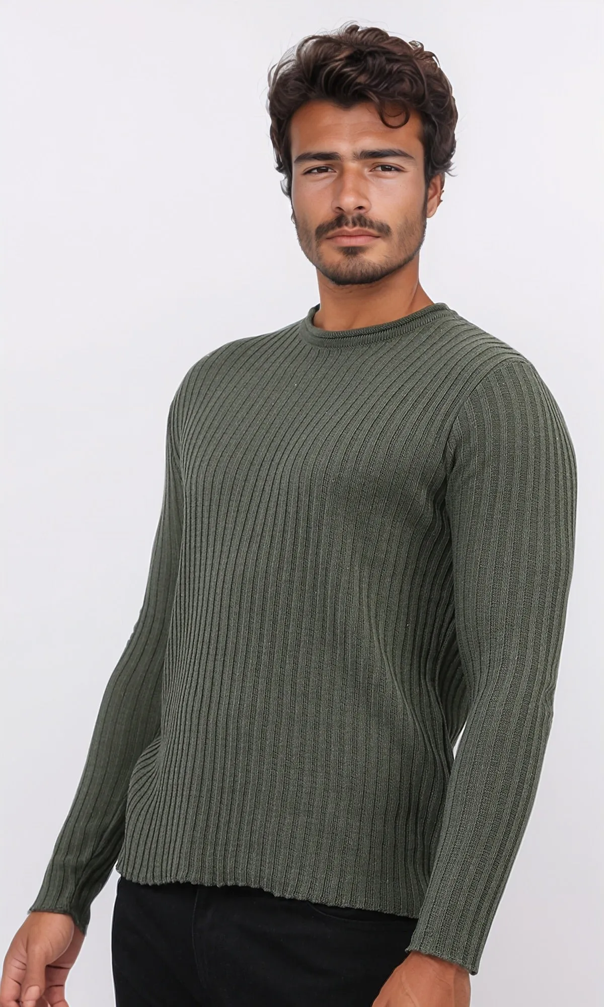 O198291-W24M038-TRICOT -KHAKI (MPL)