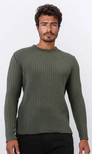 O198291-W24M038-TRICOT -KHAKI (MPL)
