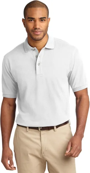 Port Authority Heavyweight Cotton Pique Polo