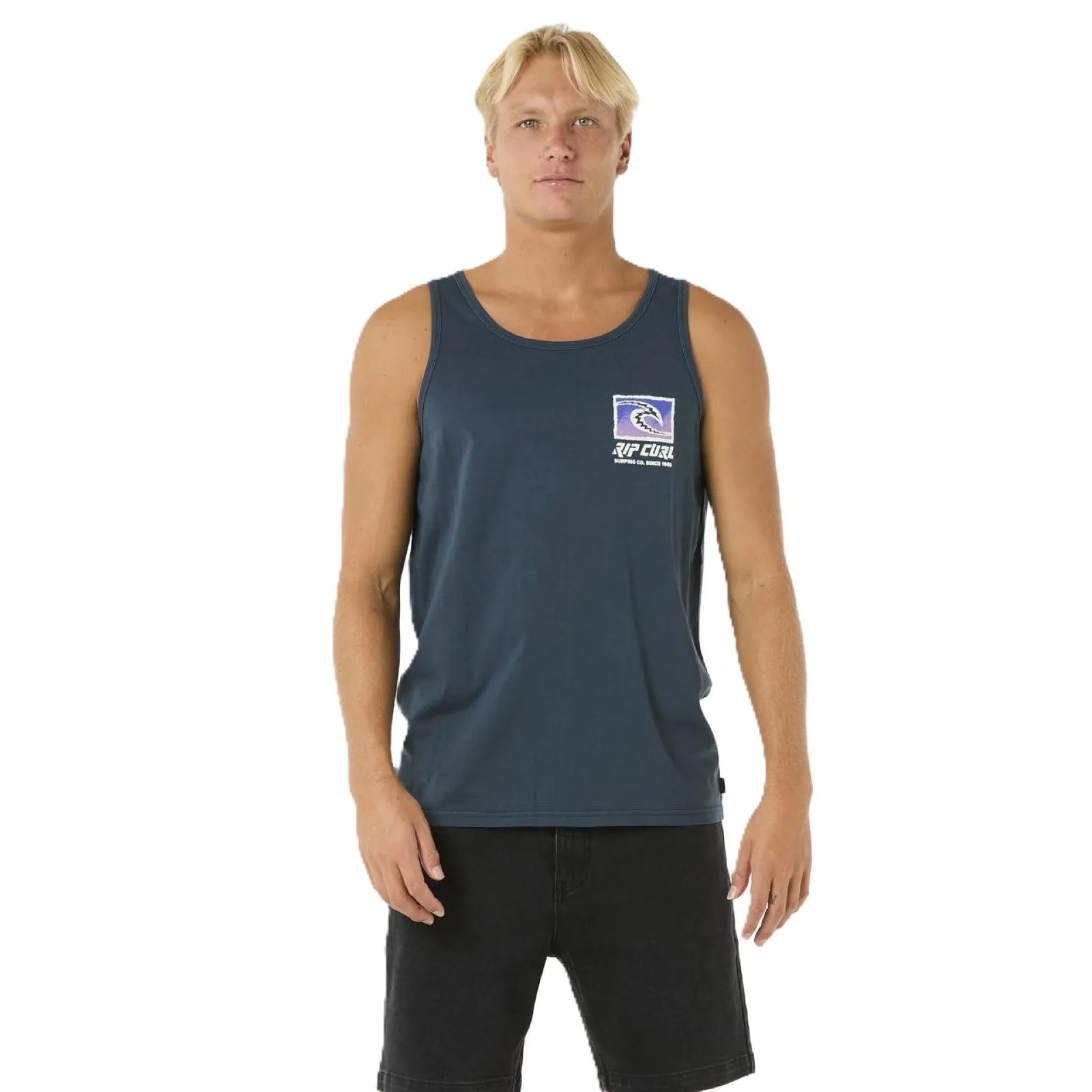 Rip Curl Mens Raw Energy Trad Tank Vest