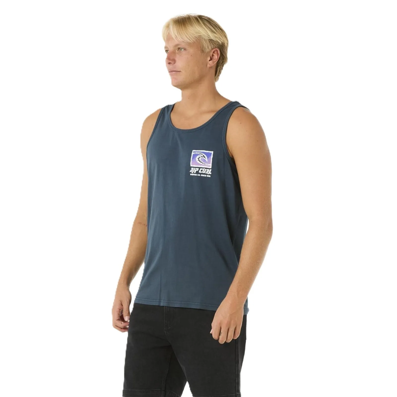 Rip Curl Mens Raw Energy Trad Tank Vest