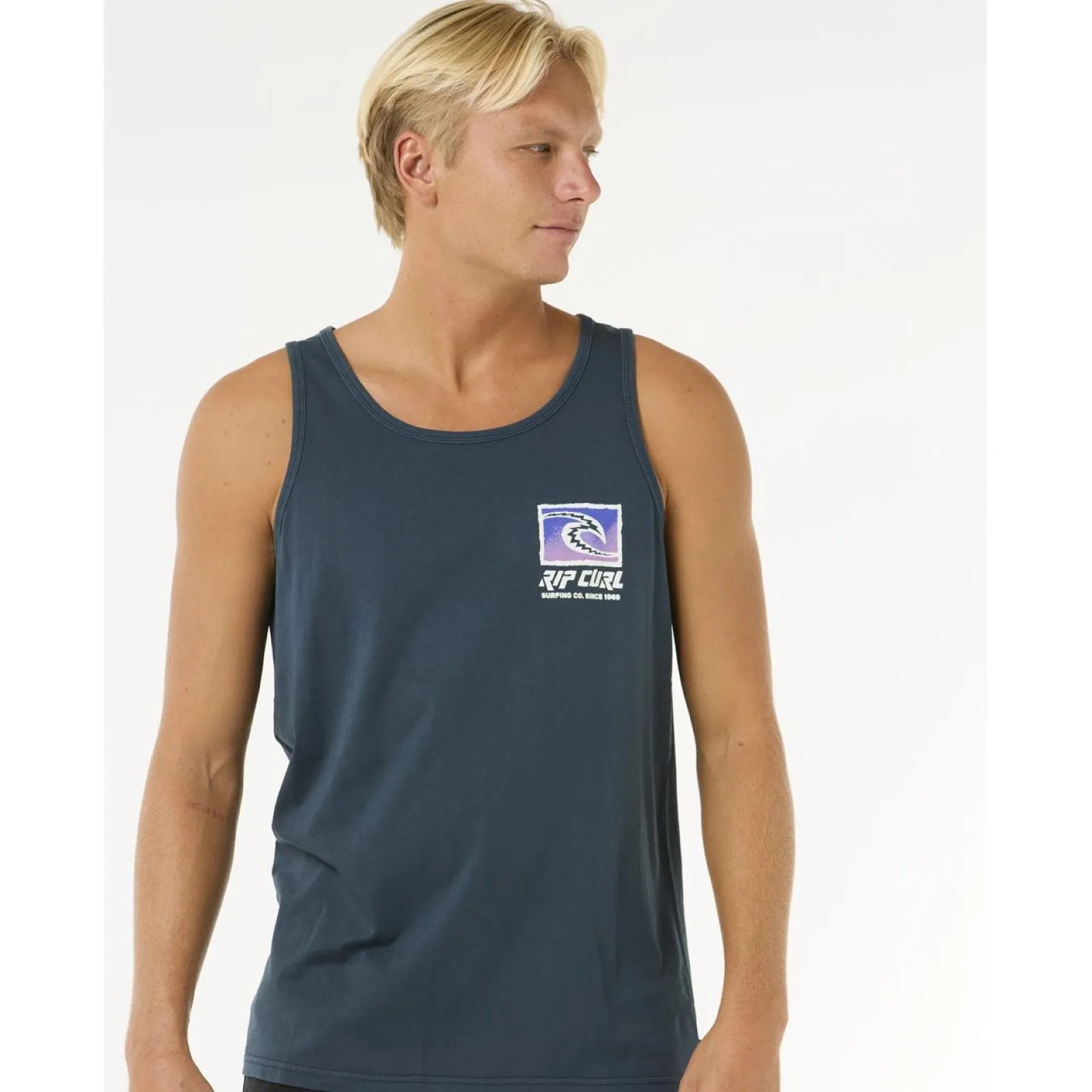 Rip Curl Mens Raw Energy Trad Tank Vest