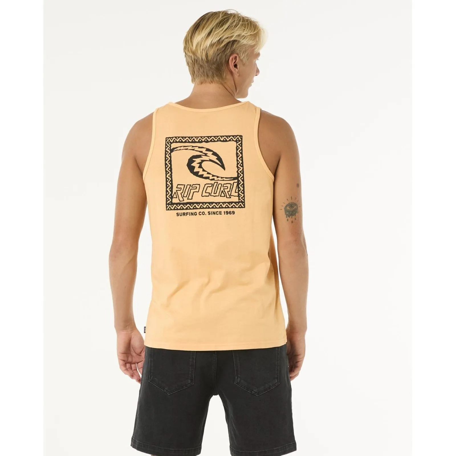 Rip Curl Mens Raw Energy Trad Tank Vest
