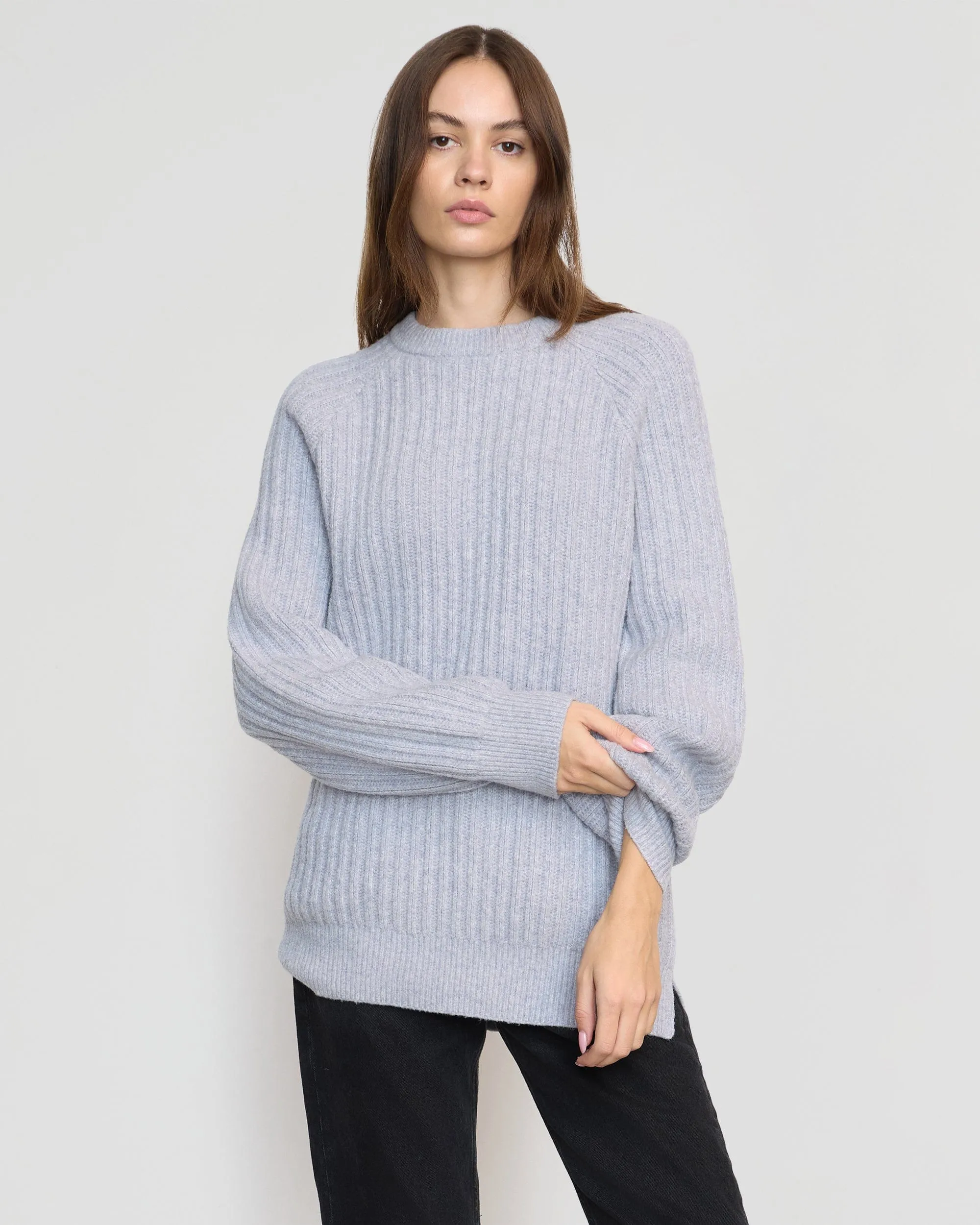 Roylene Ribbed Boyfriend Sweater