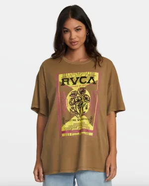 RVCA Womens Poppies Concert Tee