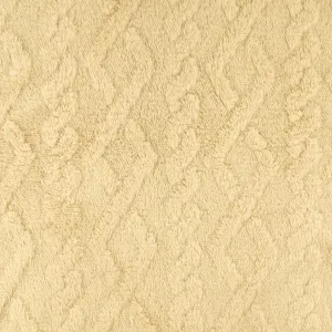 Solid Sherpa Fleece - CUDDLE - 003 - Beige