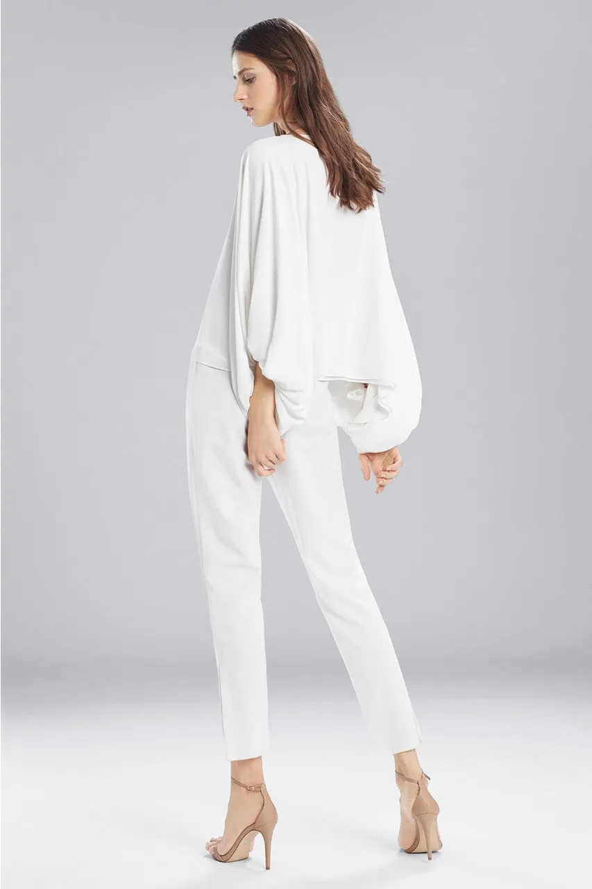 Solid Silky Soft Poet Sleeve Top