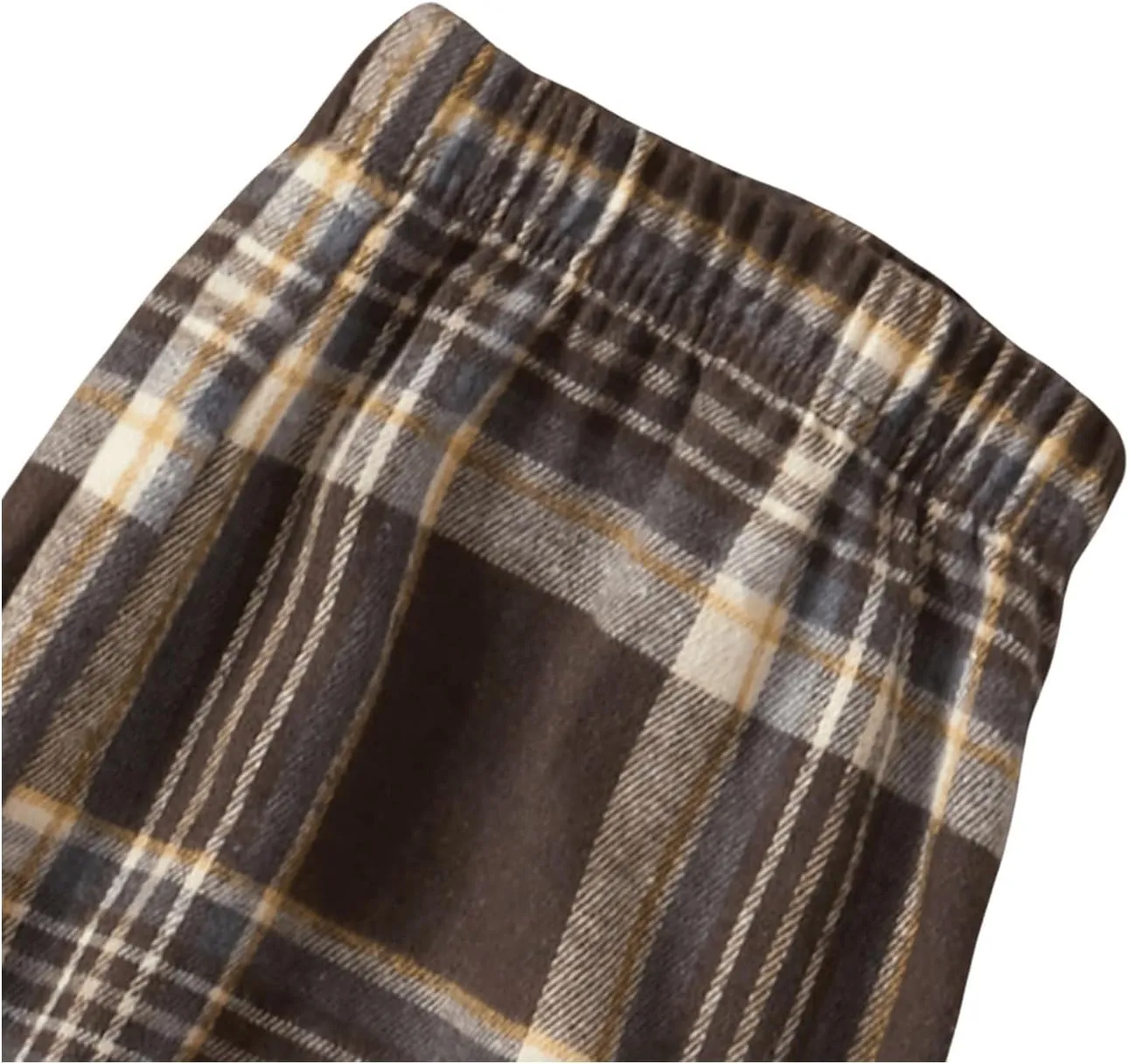 SOLY HUX Pajama Sets for Women 2 Piece Plaid Sleepwear Long Sleeve Tee and Pants Loungewear