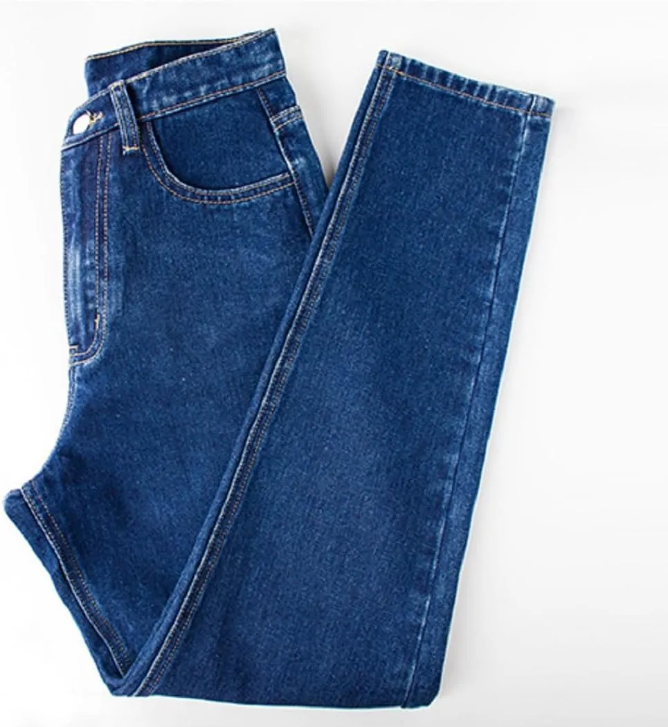 Sorrica Women's Juniors Boyfriend Jean Straight-Leg Mom Denim Pants