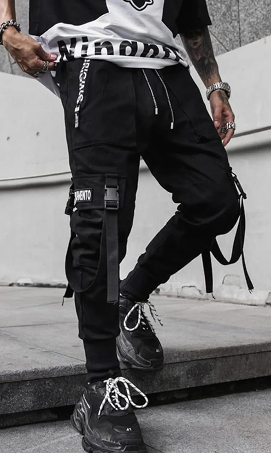 Streetwear Hip Hop Pants Cargo Pants Joggers Casual Active Sports Sweatpants for Men Couple Women Unisex